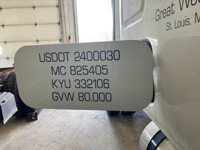 Freightliner Cascadia Sleeper Door