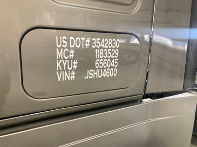 Freightliner Cascadia Sleeper Door