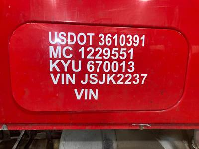 Freightliner Cascadia Sleeper Door