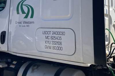 Freightliner Cascadia Sleeper Door