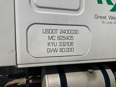 Freightliner Cascadia Sleeper Door