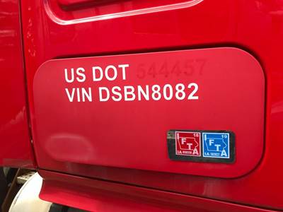 Freightliner Cascadia Sleeper Door