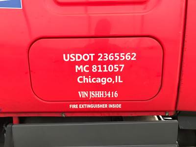 Freightliner Cascadia Sleeper Door