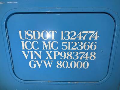 Freightliner Century Class 120 Sleeper Door for a Freightliner C120 Century