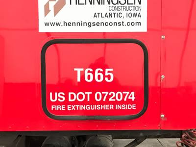 Freightliner Columbia 112 Sleeper Door