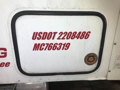 Freightliner Columbia 120 Sleeper Door