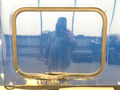 Freightliner Columbia 120 Sleeper Door