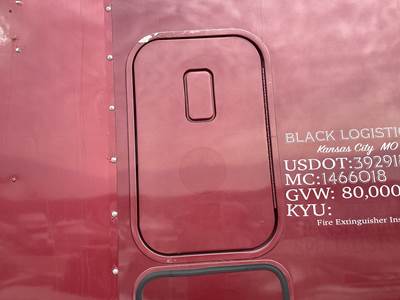 Freightliner Columbia 120 Sleeper Door