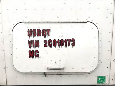 International 9200 Sleeper Door