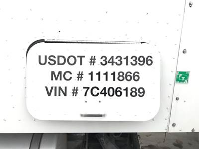 International 9200 Sleeper Door