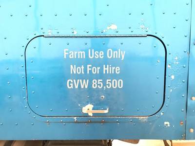 International 9400 Sleeper Door