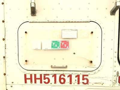 International 9670 Sleeper Door