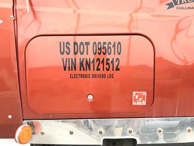 International LT Sleeper Door