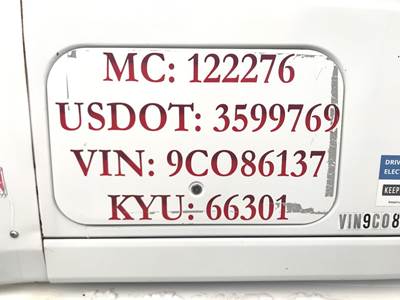 International ProStar Sleeper Door