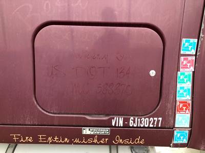 Kenworth T2000 Sleeper Door