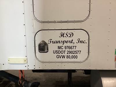 Kenworth T600 Sleeper Door