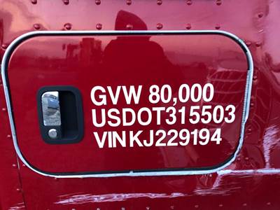 Kenworth T680 Sleeper Door