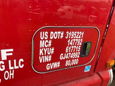 Kenworth T680 Sleeper Door