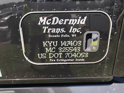 Kenworth T680 Sleeper Door