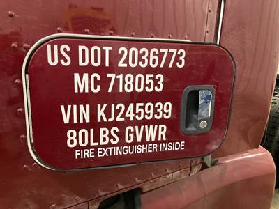 Kenworth T680 Sleeper Door