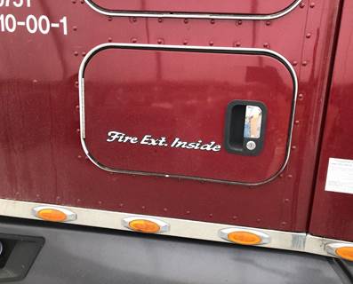 Kenworth T680 Sleeper Door