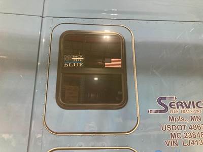Kenworth T680 Sleeper Door