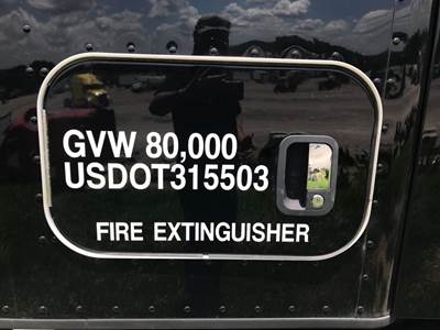 Kenworth T680 Sleeper Door