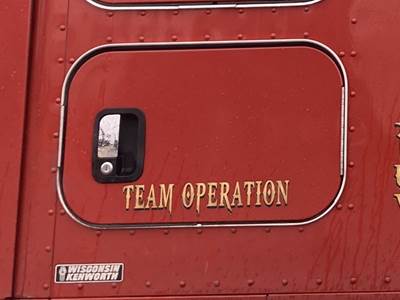 Kenworth T680 Sleeper Door