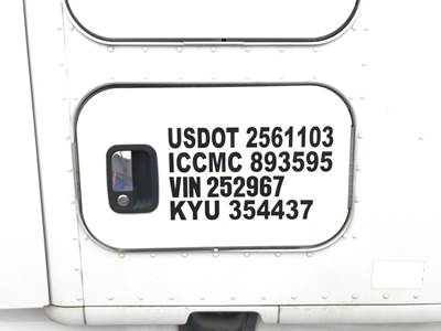 Kenworth T680 Sleeper Door