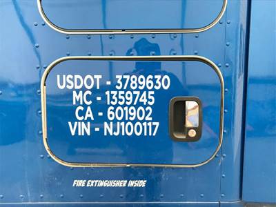 Kenworth T680 Sleeper Door