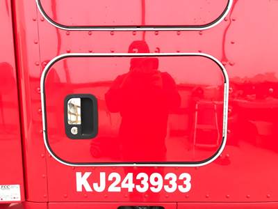 Kenworth T680 Sleeper Door