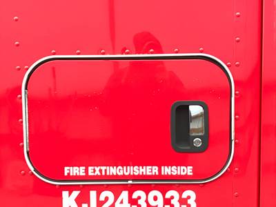 Kenworth T680 Sleeper Door