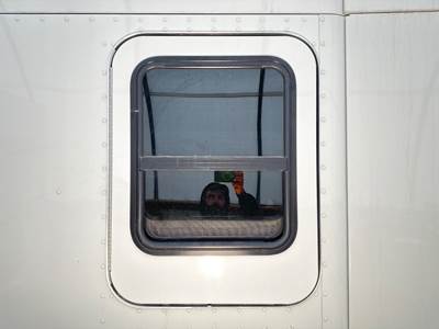 Kenworth T680 Sleeper Door