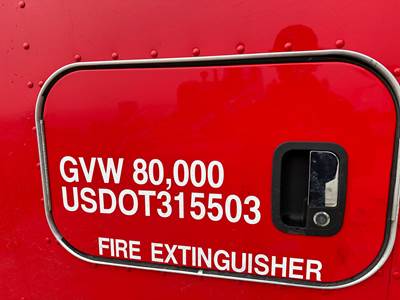 Kenworth T680 Sleeper Door