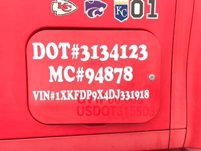 Kenworth T700 Sleeper Door