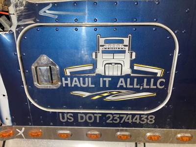 Kenworth W900L Sleeper Door