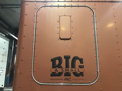 Kenworth W900L Sleeper Door