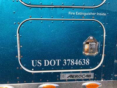 Kenworth W900L Sleeper Door