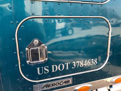 Kenworth W900L Sleeper Door