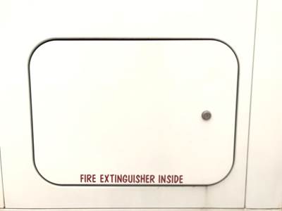 Mack CXN Sleeper Door