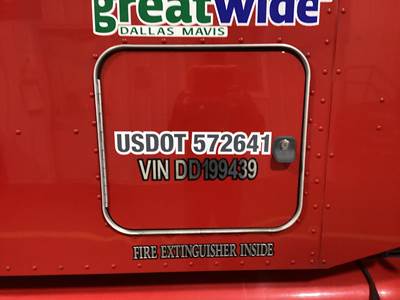 Peterbilt 386 Sleeper Door