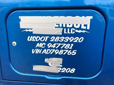 Peterbilt 387 Sleeper Door