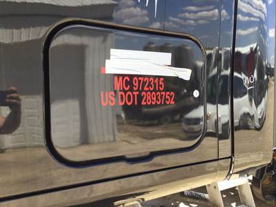 Peterbilt 387 Sleeper Door