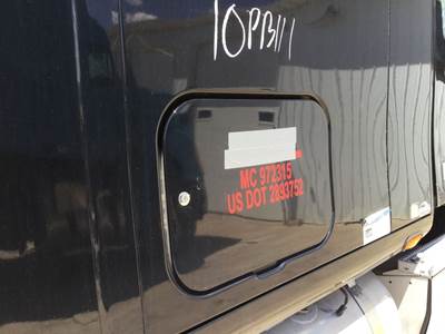 Peterbilt 387 Sleeper Door