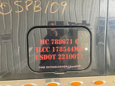 Peterbilt 387 Sleeper Door