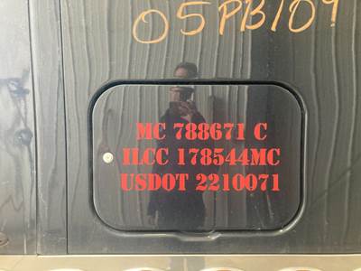 Peterbilt 387 Sleeper Door