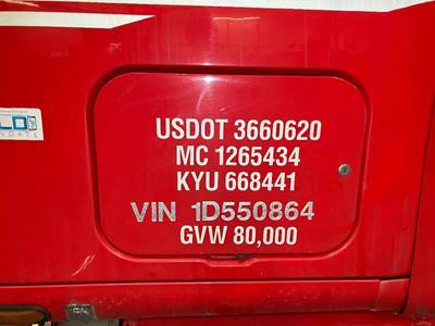 Peterbilt 387 Sleeper Door