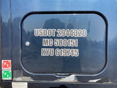 Peterbilt 387 Sleeper Door