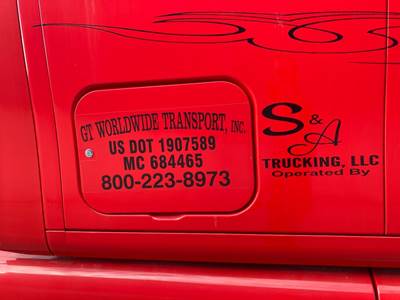 Peterbilt 587 Sleeper Door