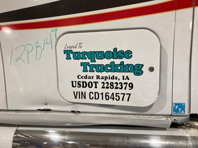 Peterbilt 587 Sleeper Door